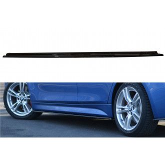Maxton Design ABS Seitenschweller für BMW 3er F30|F80 M3 M-Paket Limo schwarz hochglanz
