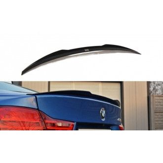 Maxton Design ABS Spoiler Aufsatz für BMW 4er F32 schwarz hochglanz