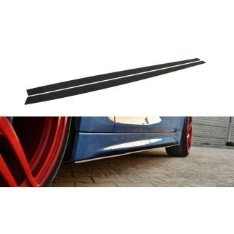 Maxton Design ABS Seitenschweller für BMW 4er F32 M-Paket schwarz matt