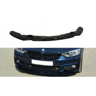 Maxton Design ABS Frontlippe V.1 für BMW 4er F32 M-Paket schwarz hochglanz