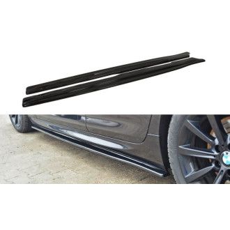 Maxton Design ABS Seitenschweller für BMW 6er F06|F12|F13 M6 M-Paket Coupe schwarz hochglanz