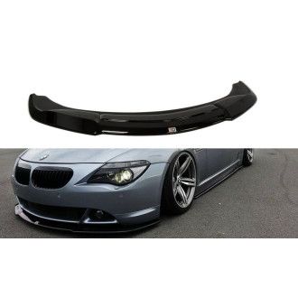 Maxton Design ABS Frontlippe V.2 für BMW 6er E63|E64 M6 Vorfacelift schwarz hochglanz