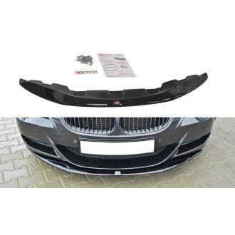 Maxton Design ABS Frontlippe V.1 für BMW 6er E63|E64 M6 schwarz hochglanz
