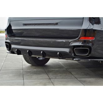 Maxton Design ABS Diffusor für BMW X5 F15 schwarz hochglanz