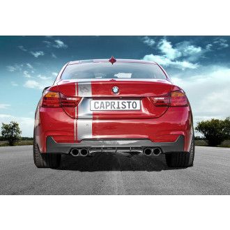 Capristo Carbon diffuser for BMW 4er F32 435i PUR