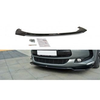 Maxton Design ABS Frontlippe V.1 für Citroen DS5 schwarz hochglanz