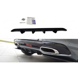 Maxton Design ABS Diffusor für Citroen DS5 schwarz hochglanz