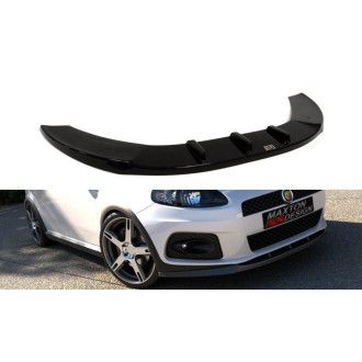 Maxton Design ABS Frontlippe V.1 für Fiat Grande Punto Grande Punto Abarth schwarz hochglanz