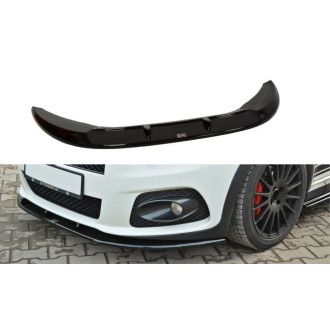 Maxton Design ABS Frontlippe V.2 für Fiat Grande Punto Grande Punto Abarth schwarz hochglanz