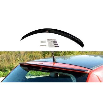 Maxton Design ABS Spoiler Aufsatz für Fiat Stilo Schumacher schwarz hochglanz