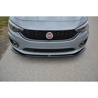 Maxton Design ABS Frontlippe für Fiat Tipo schwarz hochglanz