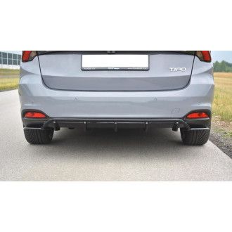 Maxton Design ABS Diffusor für Fiat Tipo schwarz hochglanz