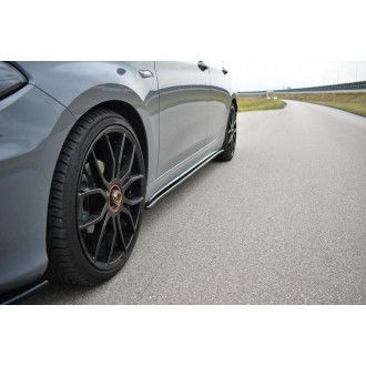 Maxton Design ABS Seitenschweller für Fiat Tipo schwarz hochglanz