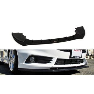 Maxton Design ABS Frontlippe für Ford Fiesta Mk7 ST Facelift 2013-2016 schwarz hochglanz