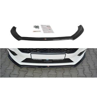 Maxton Design ABS Frontlippe V.1 für Ford Fiesta Mk8 ST schwarz hochglanz