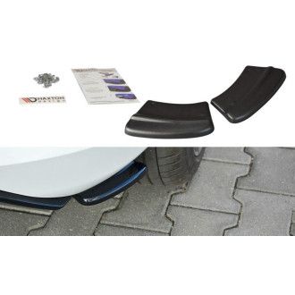 Maxton Design ABS Diffusor Seiten Eerwiterungen Flaps für Ford Fiesta Mk8 ST schwarz hochglanz