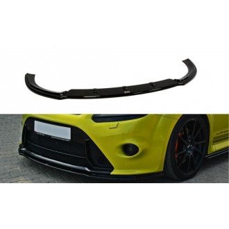 Maxton Design ABS Frontlippe V.2 für Ford Focus Mk2 ST|RS schwarz hochglanz