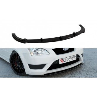 Maxton Design ABS Frontlippe für Ford Focus Mk2 ST|RS Vorfacelift schwarz hochglanz
