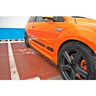 Maxton Design ABS Seitenschweller für Ford Focus Mk2 ST|RS schwarz hochglanz