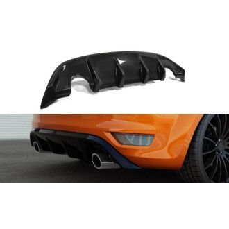 Maxton Design ABS Diffusor für Ford Focus Mk2 ST|RS Facelift schwarz hochglanz