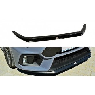 Maxton Design ABS Frontlippe V.2 für Ford Focus MK3 ST|RS schwarz hochglanz