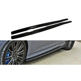 Maxton Design ABS Seitenschweller für Ford Focus MK3 ST|RS schwarz hochglanz