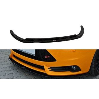 Maxton Design ABS Frontlippe V.2 für Ford Focus MK3 ST|RS Vorfacelift schwarz hochglanz