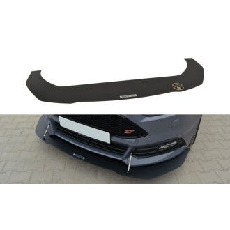 Maxton Design ABS Frontlippe für Ford Focus MK3 ST|RS Facelift schwarz matt