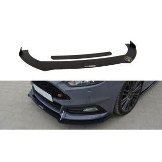 Maxton Design ABS Frontlippe für Ford Focus MK3 ST|RS Facelift schwarz matt