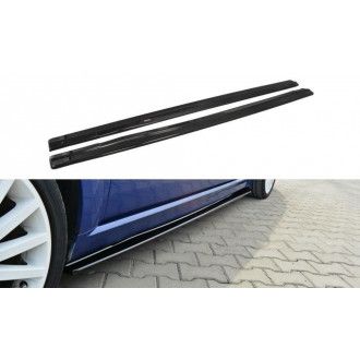 Maxton Design ABS Seitenschweller für Ford Mondeo MK3 ST schwarz hochglanz