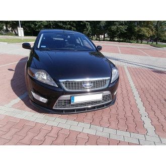 Maxton Design ABS Frontlippe für Ford Mondeo MK4 ST Vorfacelift schwarz hochglanz