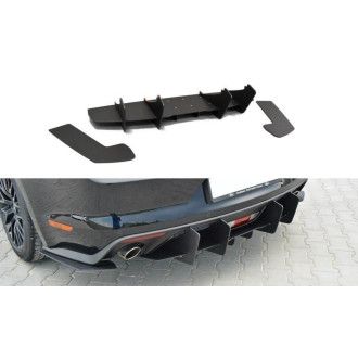 Maxton Design ABS Diffusor für Ford Mustang MK6 schwarz matt