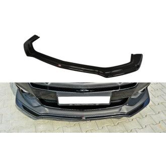 Maxton Design ABS Frontlippe V.1 für Ford Mustang MK6 schwarz hochglanz