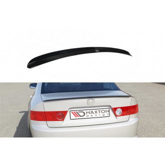 Maxton Design ABS Spoiler Aufsatz für Honda Accord Mk7 Type-S schwarz hochglanz