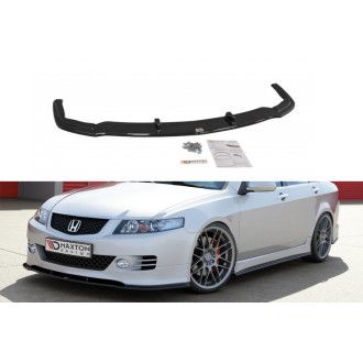 Maxton Design ABS Frontlippe für Honda Accord Mk7 Type-S schwarz hochglanz