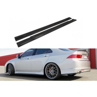 Maxton Design ABS Seitenschweller für Honda Accord Mk7 Type-S schwarz hochglanz