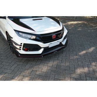 Maxton Design ABS Frontlippe für Honda Civic Mk10 Type GP|Type-SR schwarz matt