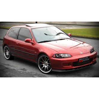 Maxton Design ABS Frontlippe für Honda Civic MK5 Type GP|Type-SR schwarz hochglanz
