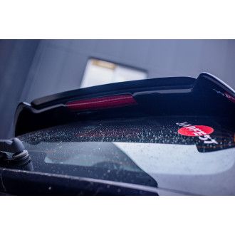 Maxton Design ABS Spoiler Aufsatz für Honda Civic Mk7 Type GP|Type-SR Facelift schwarz hochglanz