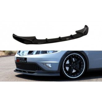 Maxton Design ABS Frontlippe für Honda Civic Mk8 Type GP|Type-SR Facelift schwarz hochglanz