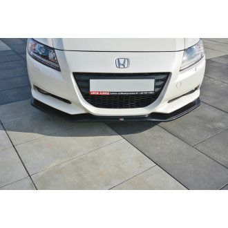 Maxton Design ABS Frontlippe V.1 für Honda CR-Z schwarz hochglanz