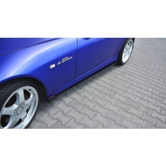 Maxton Design ABS Seitenschweller für Honda S2000 schwarz matt