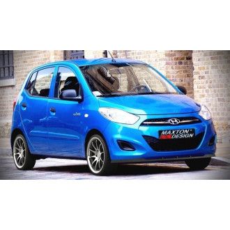 Maxton Design ABS Frontlippe für Hyundai I 10 Facelift 2010-2013 schwarz hochglanz
