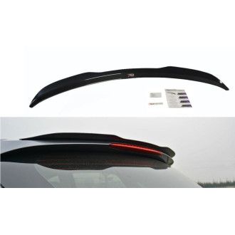 Maxton Design ABS Spoiler Aufsatz für Hyundai i30 MK2 schwarz hochglanz