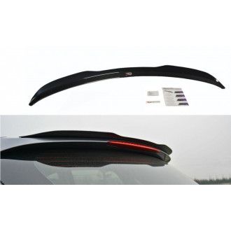 Maxton Design ABS Spoiler Aufsatz für Hyundai i30 MK2 schwarz hochglanz