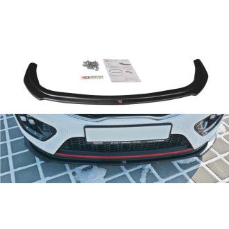 Maxton Design ABS Frontlippe V.1 für Kia Ceed GT schwarz hochglanz