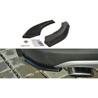 Maxton Design ABS Diffusor Seiten Eerwiterungen Flaps für Kia Sportage MK4 schwarz hochglanz