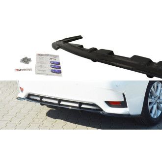 Maxton Design ABS Diffusor für Lexus CT MK1 Facelift schwarz hochglanz