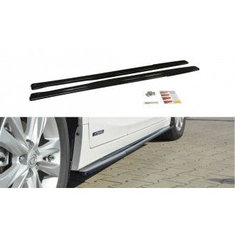 Maxton Design ABS Seitenschweller für Lexus CT MK1 Facelift schwarz hochglanz