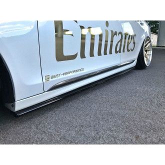 Maxton Design ABS Seitenschweller für Lexus GS MK3 Facelift schwarz hochglanz